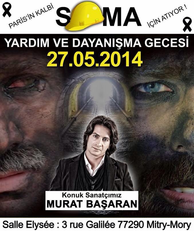 Soirée de Solidarité avec Murat Başaran - 27 Mai 2014