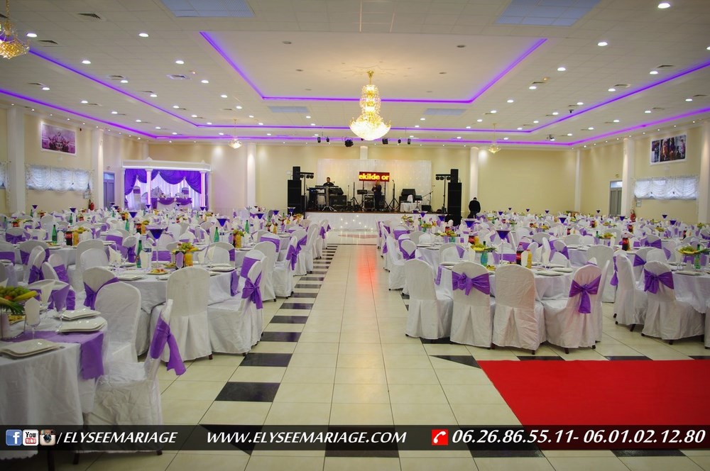 decoration de salle de mariage pas cher